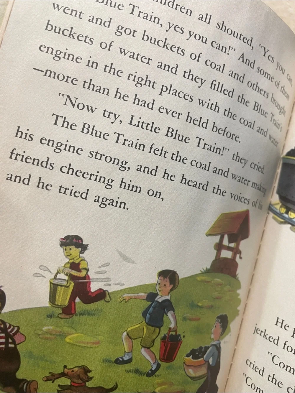 The Little Train That Won a Medal - Blue Kids Book by